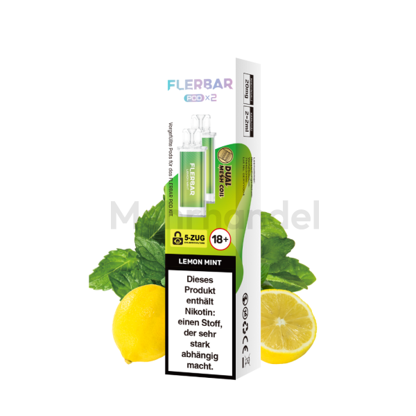 Flerbar Pods - Lemon Mint - 2er