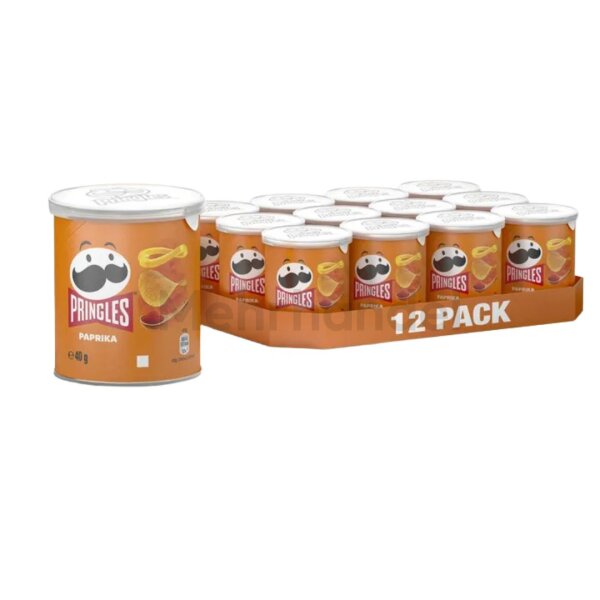 Pringles - Sweet Paprika - 12x40g