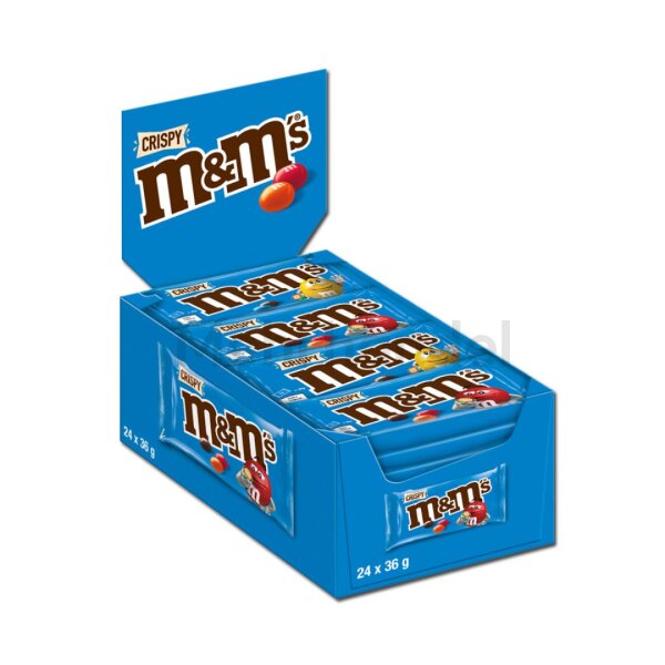 M&MS - Crispy - 24x36g