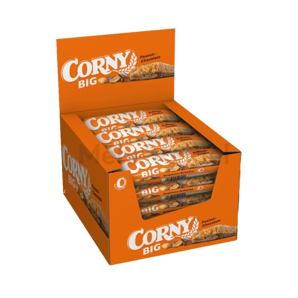 Corny - BIG Erdnuss Schoko Riegel - 24x50g