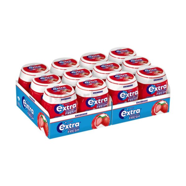 Wrigleys Extra Professional - Fresh Erdbeere - 12x70g