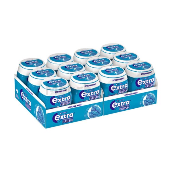 Wrigleys Extra Professional - Fresh Strong Mint - 12x70g