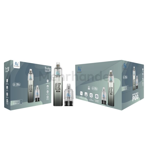 RandM Fumot - Schwarz - Tornado Pro Podkit