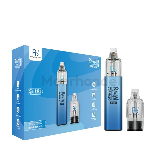 RandM Fumot - Blau - Tornado Pro Podkit