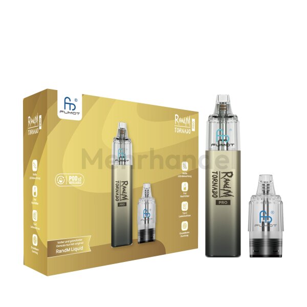 RandM Fumot - Grau - Tornado Pro Podkit