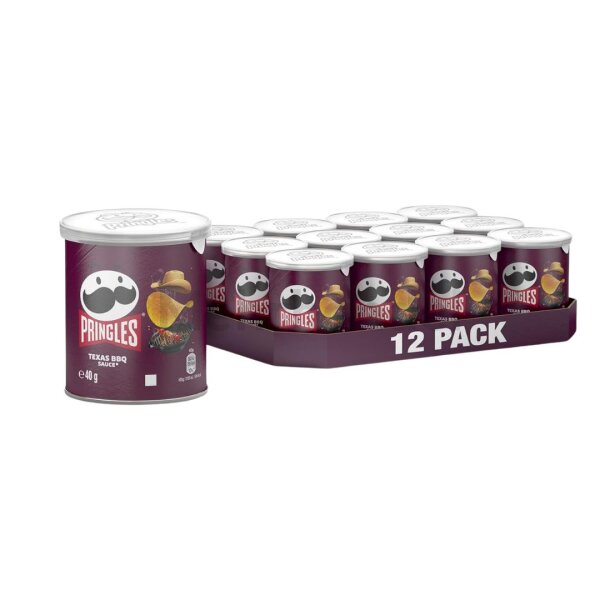 Pringles - Texas BBQ - 12x40g