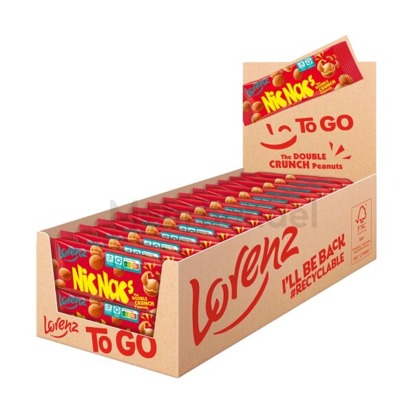 Lorenz - NicNacs Erdnüsse - 24x35g