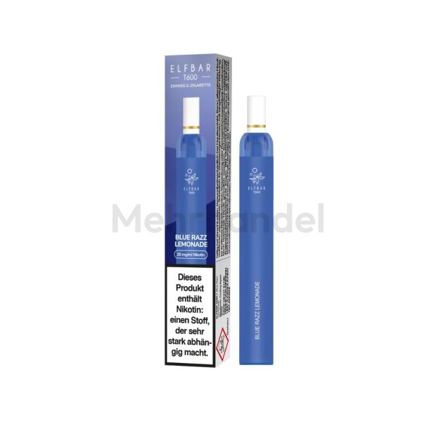 ELFBAR T600 Einweg Vape - Blue Razz Lemonade - 20 mg/ml