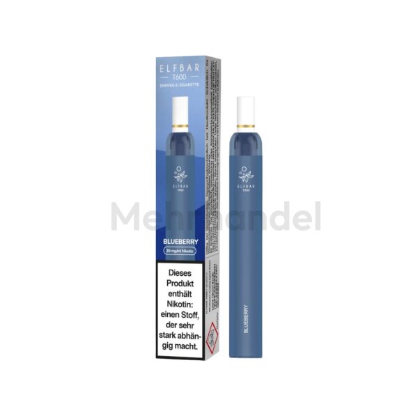 ELFBAR T600 Einweg Vape - Blueberry - 20 mg/ml