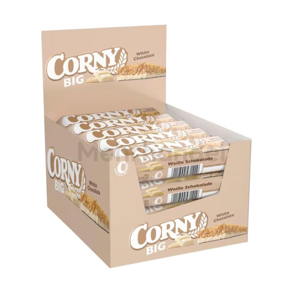 Corny - BIG White Schokolade Riegel - 24x50g