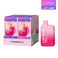 Lost Mary BM600 Einweg Vape - Strawberry Ice - 20 mg/ml