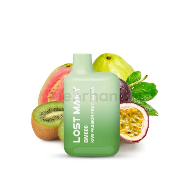 Lost Mary BM600 Einweg Vape - Kiwi Passion Fruit Guava - 20 mg/ml