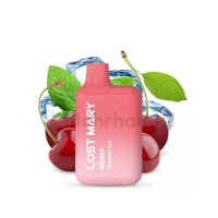 Lost Mary BM600 Einweg Vape - Cherry Ice - 20 mg/ml