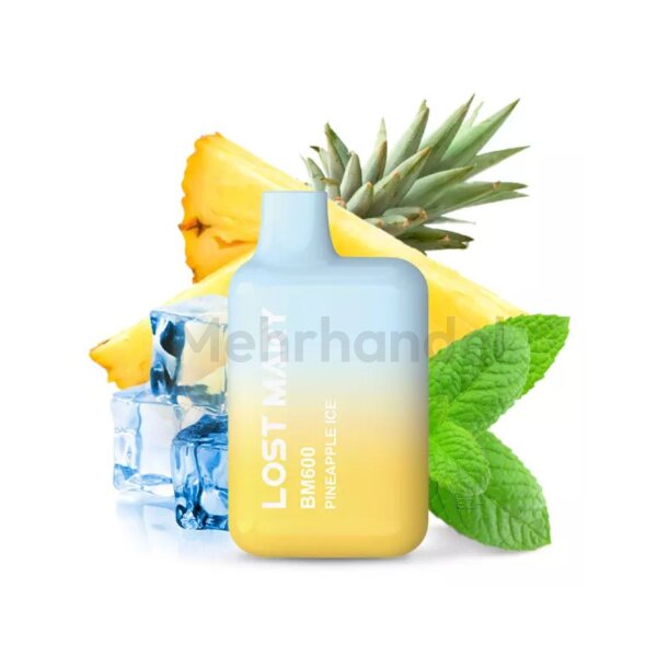 Lost Mary BM600 Einweg Vape - Pineapple Ice - 20 mg/ml