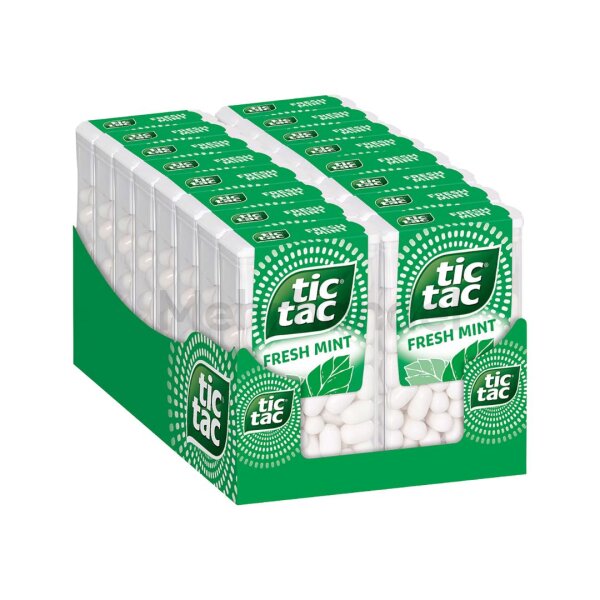 Tic Tac - Fresh Mint - 16x54g
