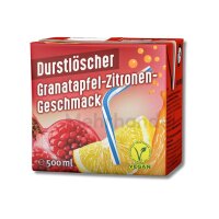 Durstlöscher - Granatapfel Zitrone - 12x500ml