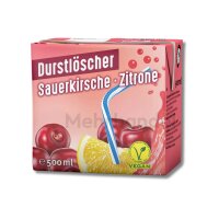 Durstlöscher - Sauerkirsche Zitrone - 12x500ml