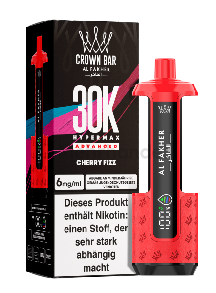 Al Fakher - 30K Hypermax KIT - Cherry Fizz