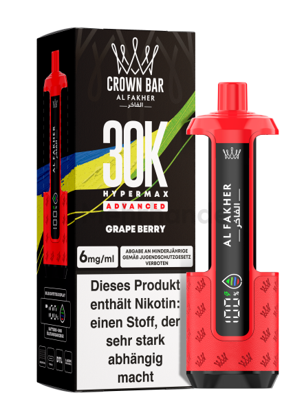 Al Fakher - 30K Hypermax KIT - Grape Berry