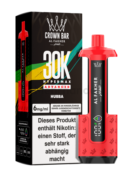 Al Fakher - 30K Hypermax KIT - Hubba