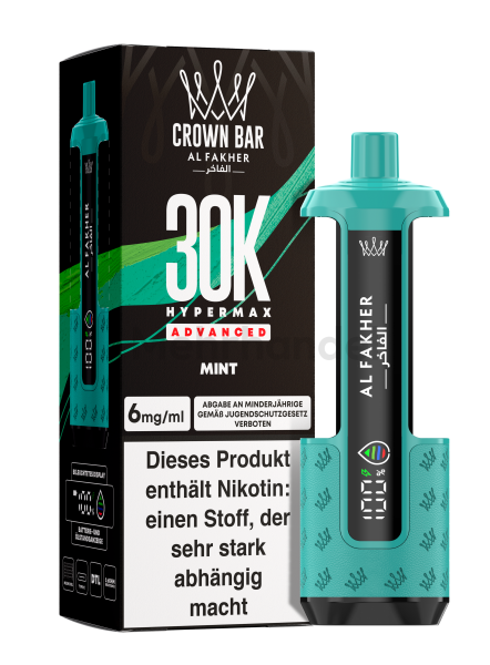 Al Fakher - 30K Hypermax KIT - Mint