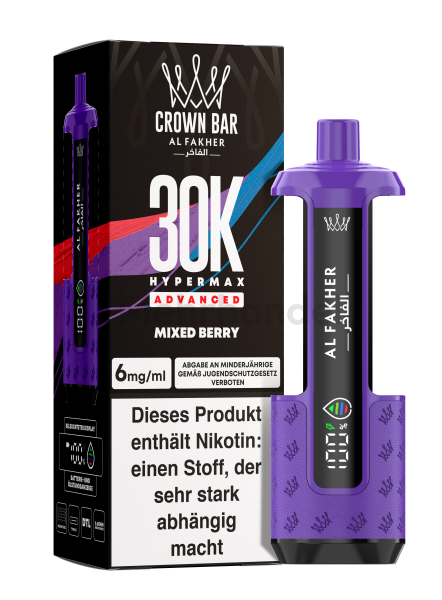Al Fakher - 30K Hypermax KIT - Mixed Berry
