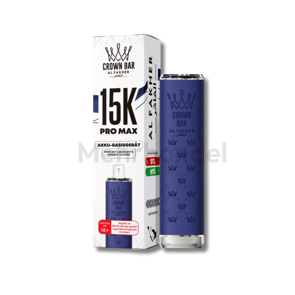 Al Fakher - Pro Max 15K Basisgerät - Blue