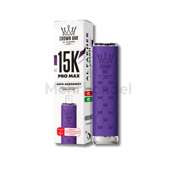 Al Fakher - Pro Max 15K Basisgerät - Purple