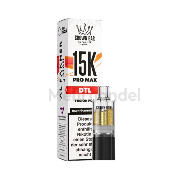 Al Fakher - Pro Max 15K DTL Pod 10ml - Fusion Pop